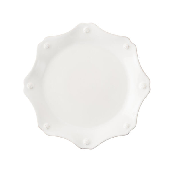 Scalloped Salad Plate Set/4