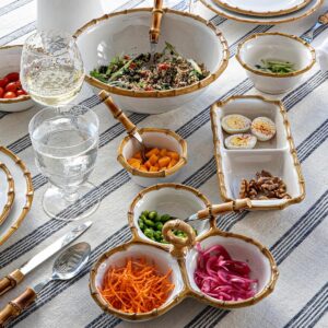 Natural Bamboo Serving Set