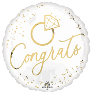 celebration foil balloon