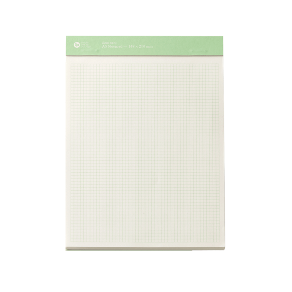 A5 Notepad Light Green