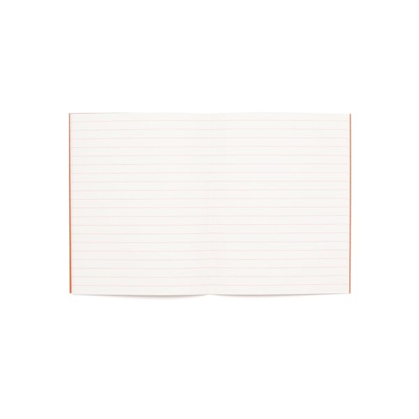 lightweight orange journal ruled compact