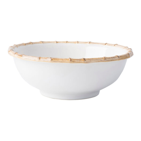 Natural Bamboo Serving Bowl - Image 2