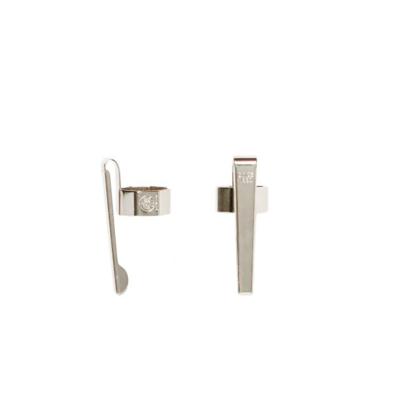 Slide On Octagonal Chrome Clip