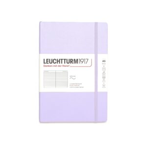 Softcover Medium Notebook A5 Lavender Ruled