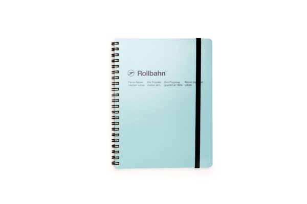 Spiral Notebook Sky Blue A5 - Image 3