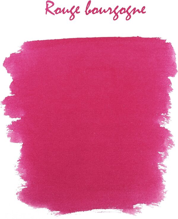 10ml bottled ink burgundy red