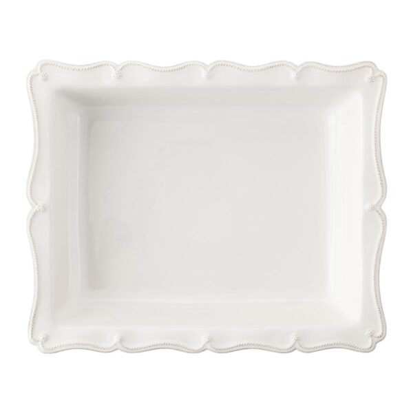 Large Whitewash Baking Dish