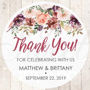 Thank You Stickers Set