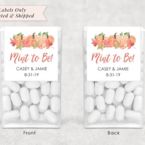 Fall Wedding Favor Labels Set of 24