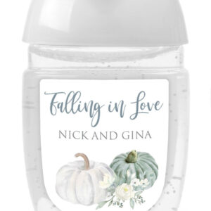 hand sanitizer labels set of 30