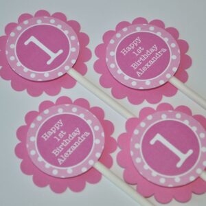 Birthday Party Favor Sticker Labels Set of 24