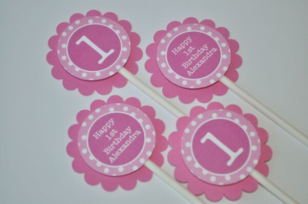 Birthday Party Favor Sticker Labels Set of 24