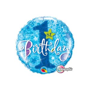 First Birthday Foil Balloon