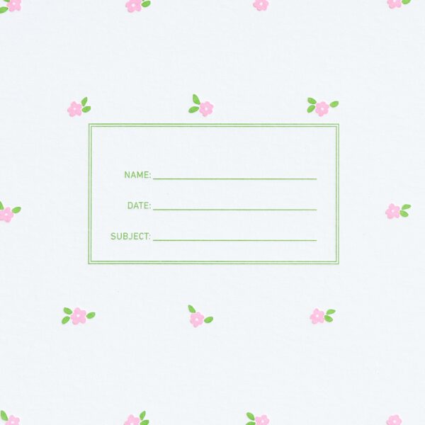 Mini Floral Pink Notebook - Image 2