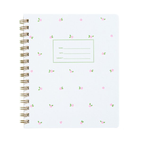 Mini Floral Pink Notebook - Image 4