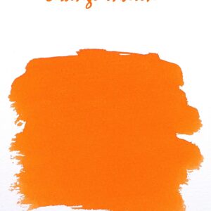 Metal Tin Fountain Pen Cartridges Orange
