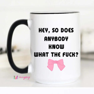 Ceramic Mug with Bow