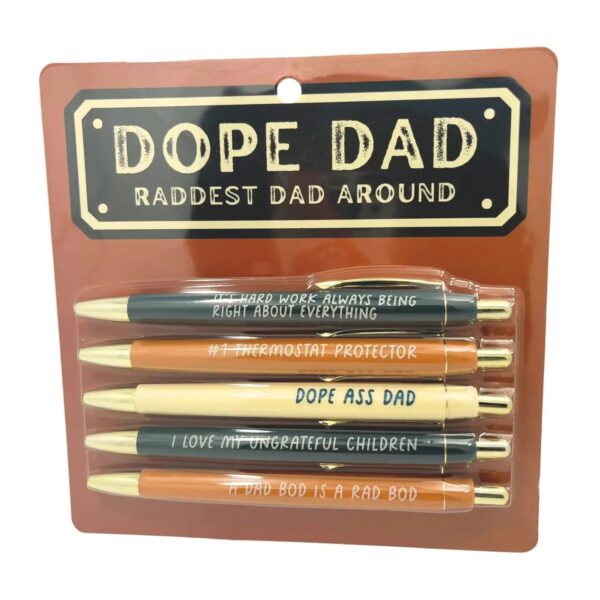 Black Ink Pen Set