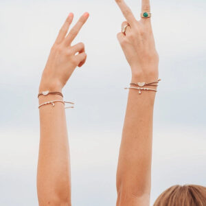 Friendship Hair Tie Bracelet Set