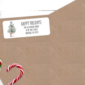 Holiday Address Labels and Seals Set