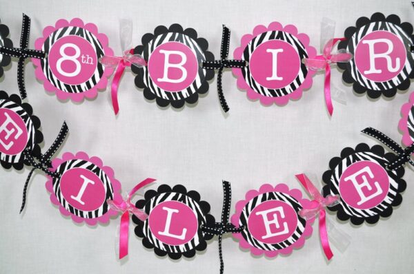 Birthday Favor Sticker Labels Set of 24 - Image 4
